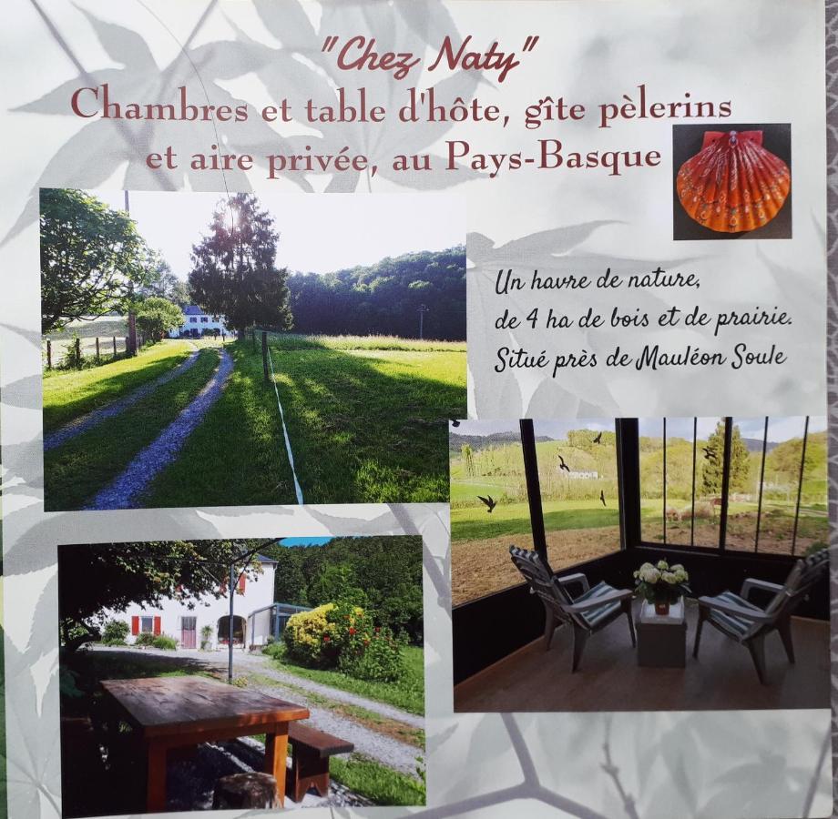 "Chez Naty" Chambres D'Hotes Au Pays-Basque Cheraute Exterior photo